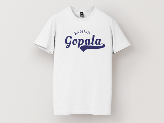 Haribol Gopala 108 Tee