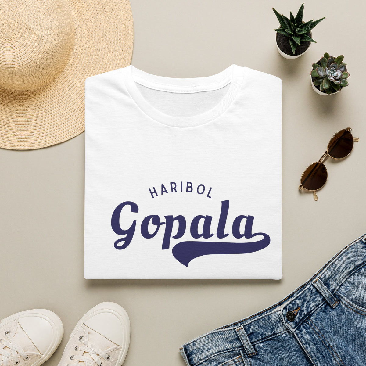 Haribol Gopala 108 Tee