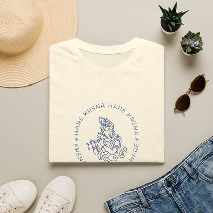 Krishna Flute Illustration Tee