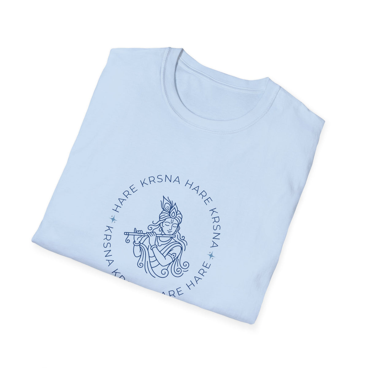 Krishna Flute Illustration Tee