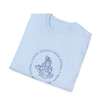 Krishna Flute Illustration Tee