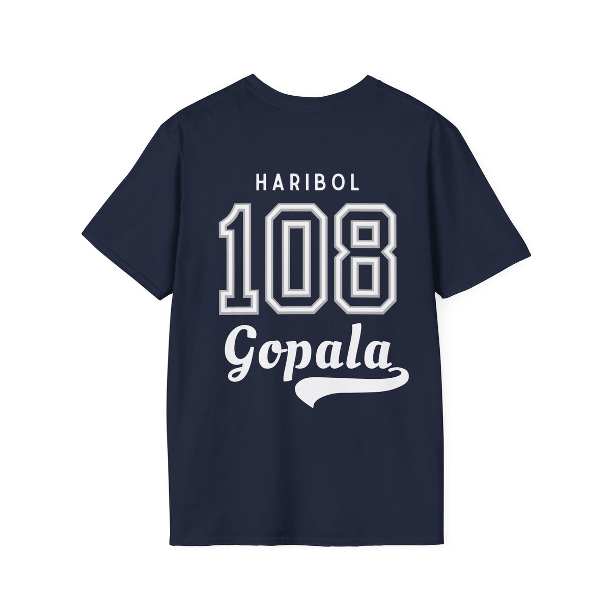 Haribol Gopala 108 Tee Colorful