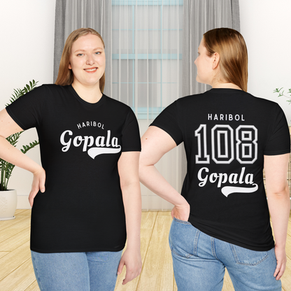 Haribol Gopala 108 Tee Colorful