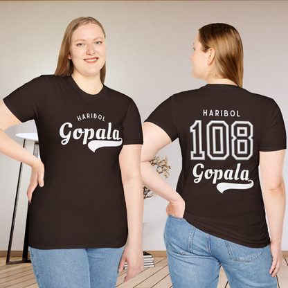 Haribol Gopala 108 Tee Colorful