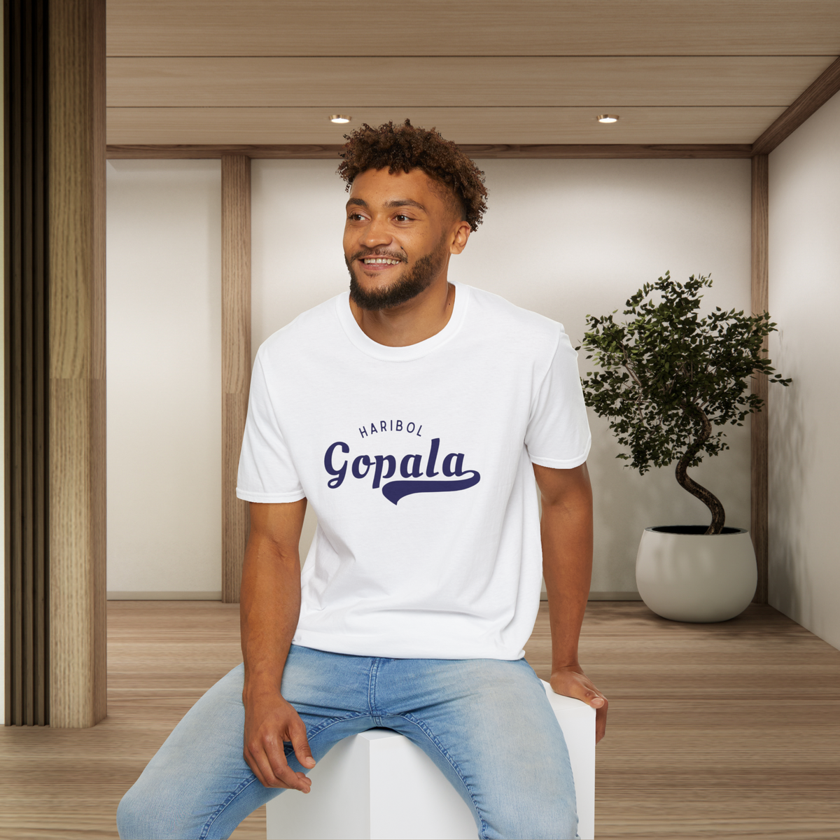 Haribol Gopala 108 Tee