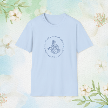 Krishna Flute Illustration Tee