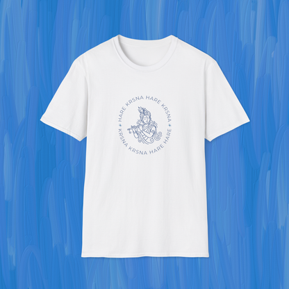 Krishna Flute Illustration Tee