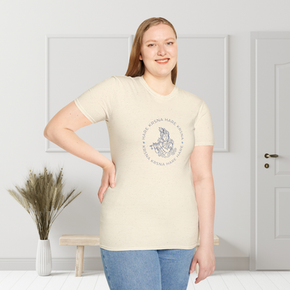 Krishna Flute Illustration Tee