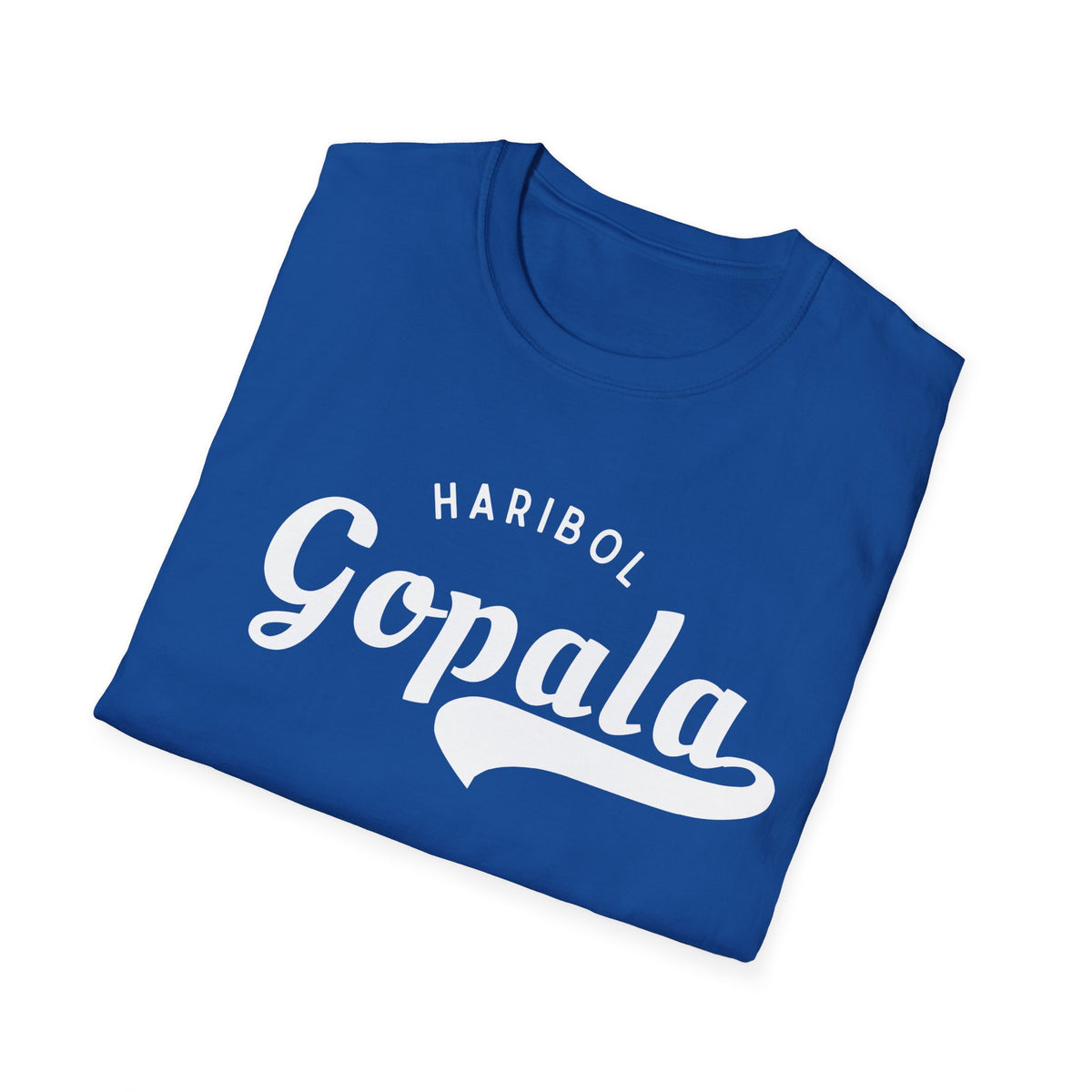 Haribol Gopala 108 Tee Colorful