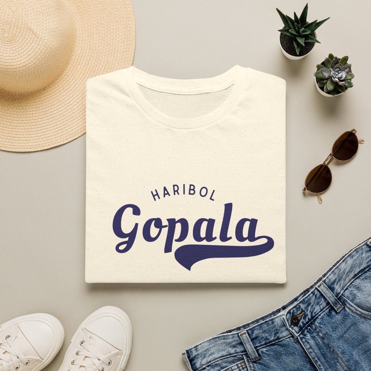 Haribol Gopala 108 Tee