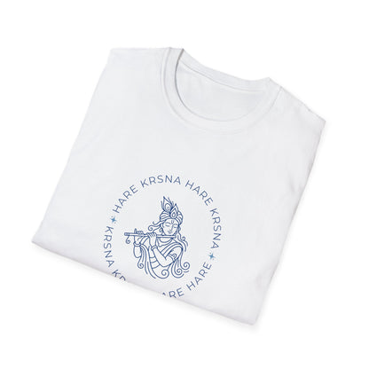 Krishna Flute Illustration Tee