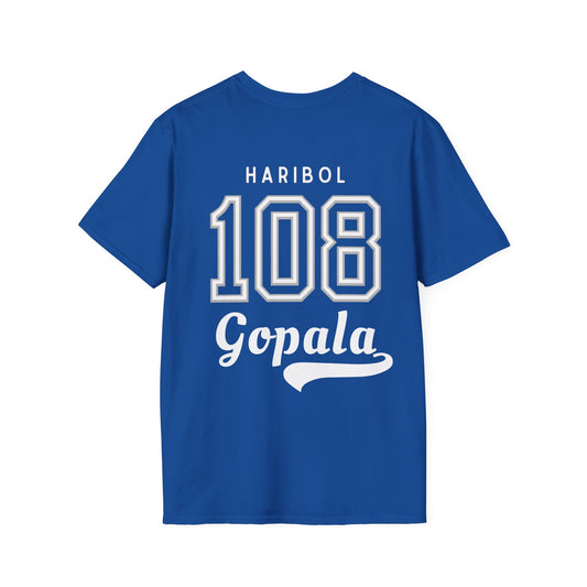 Haribol Gopala 108 Tee Colorful
