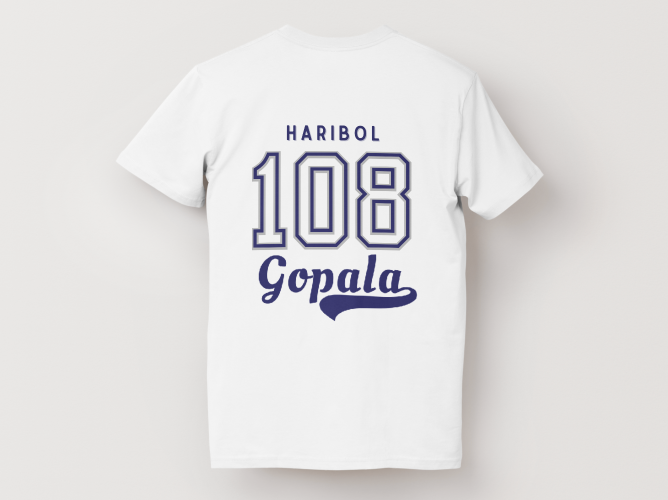 Haribol Gopala 108 Tee