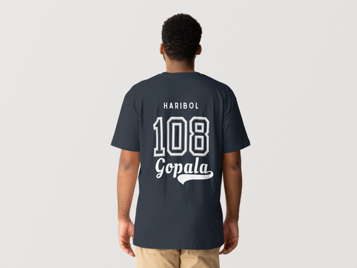 Haribol Gopala 108 Tee
