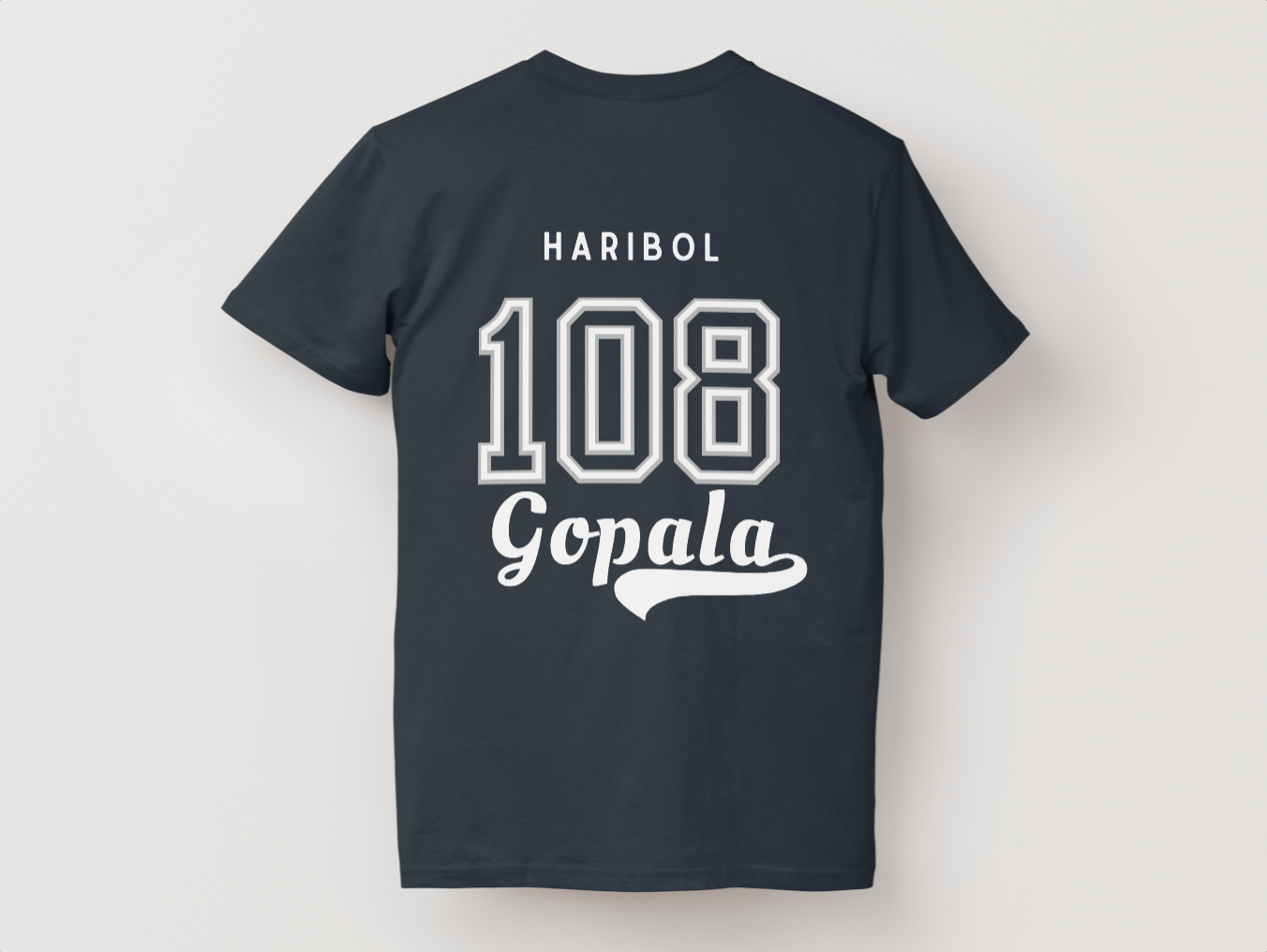 Haribol Gopala 108 Tee