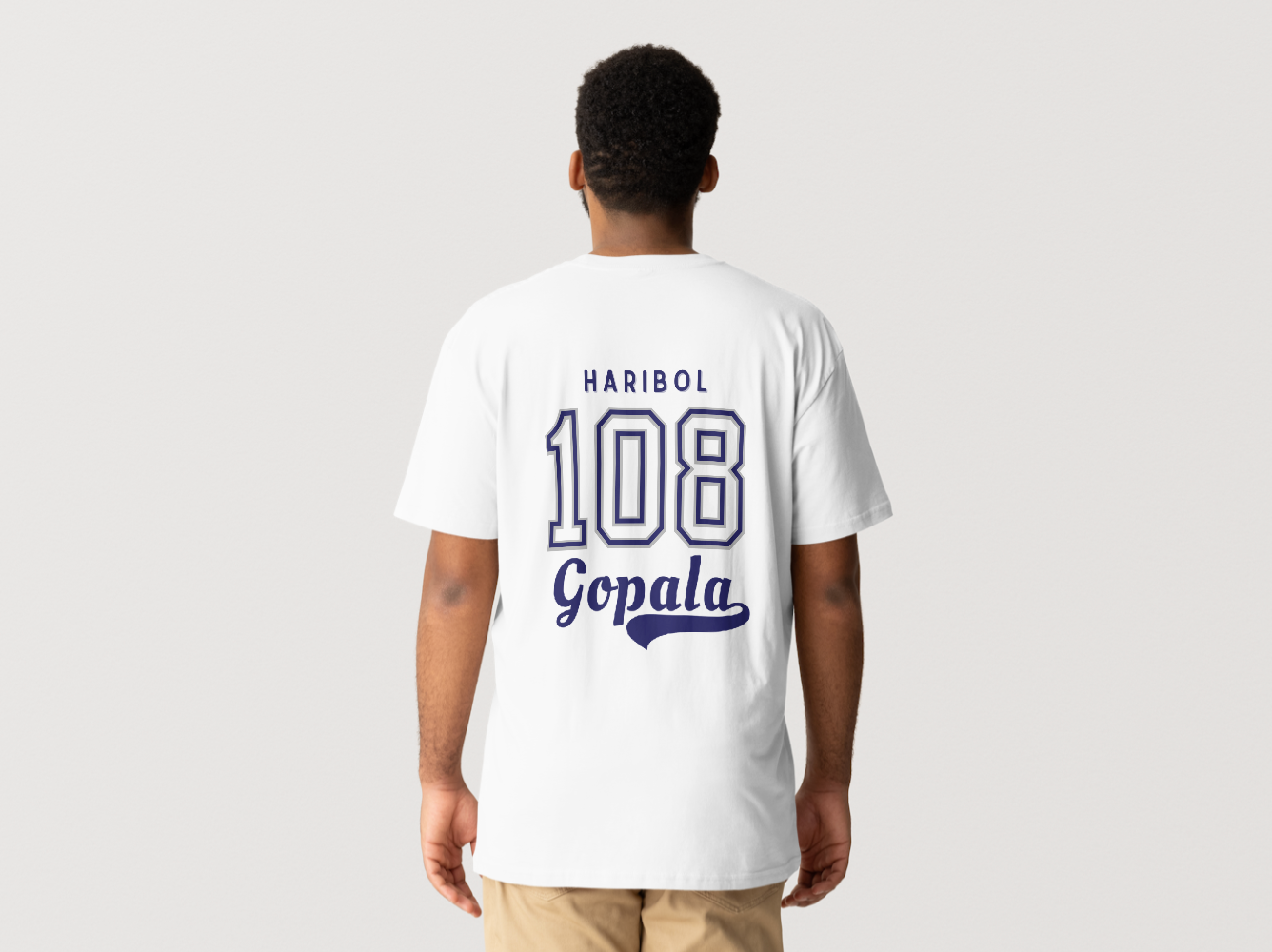 Haribol Gopala 108 Tee