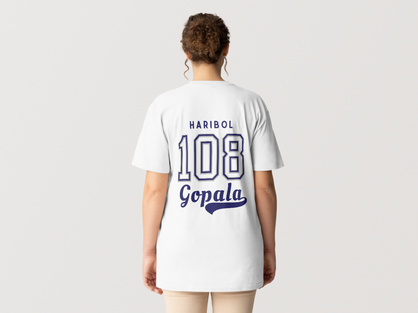 Haribol Gopala 108 Tee