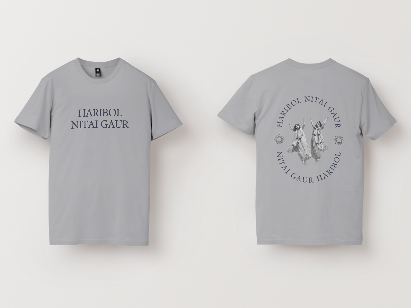 Haribol Nitai Gaur Mono Tee