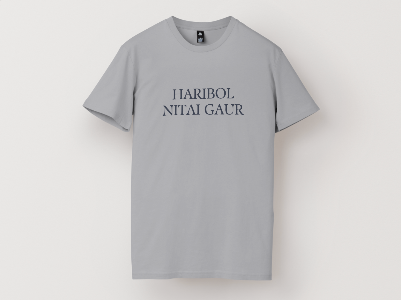 Haribol Nitai Gaur Mono Tee