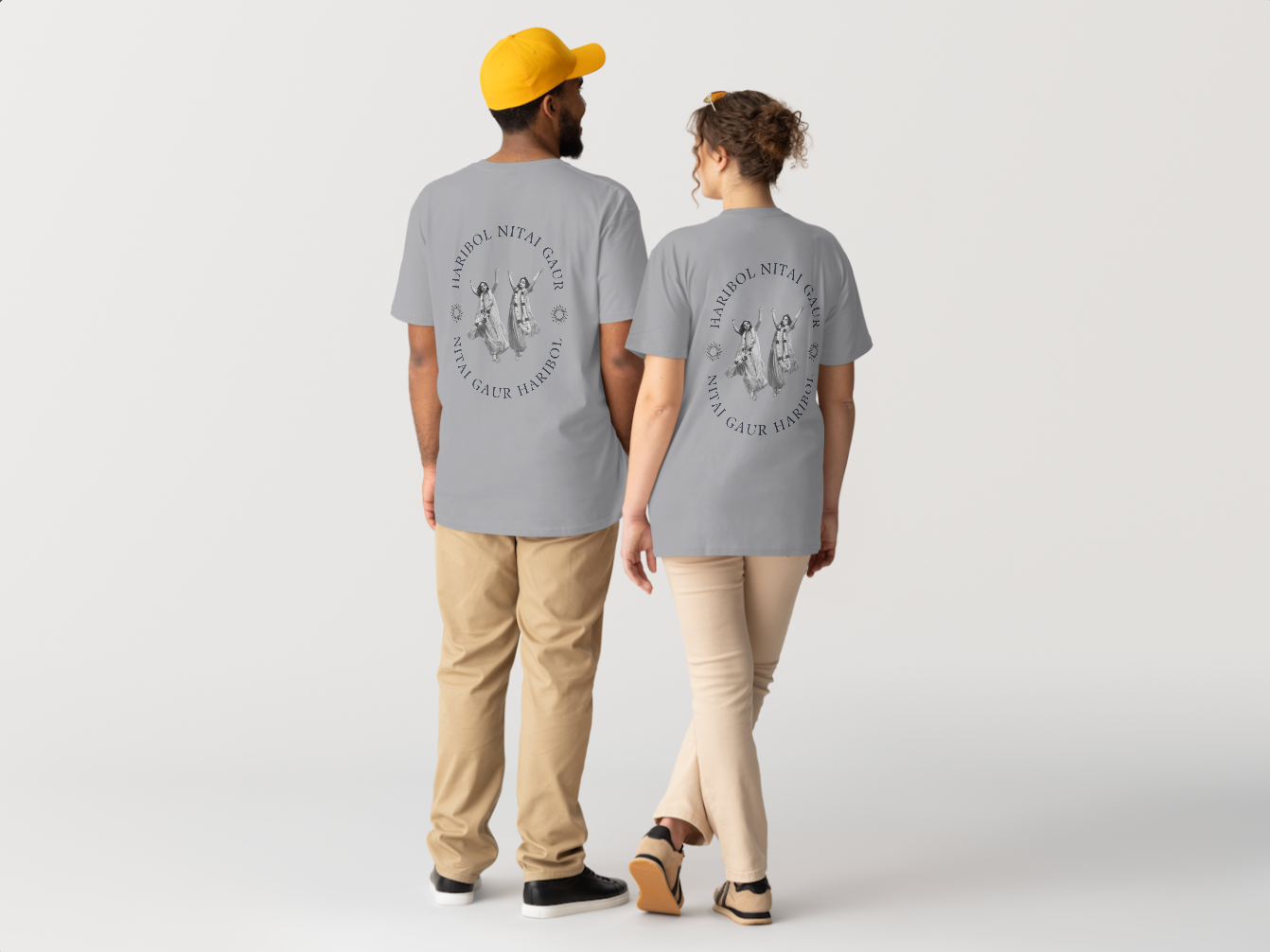 Haribol Nitai Gaur Mono Tee
