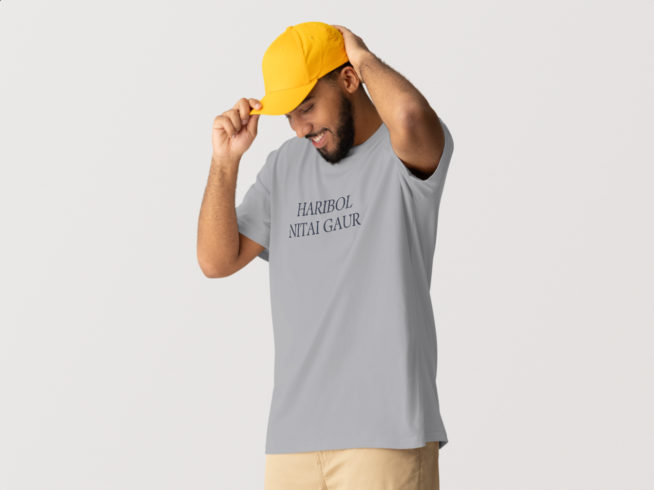 Haribol Nitai Gaur Mono Tee