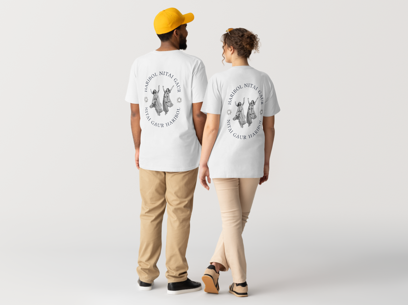 Haribol Nitai Gaur Mono Tee