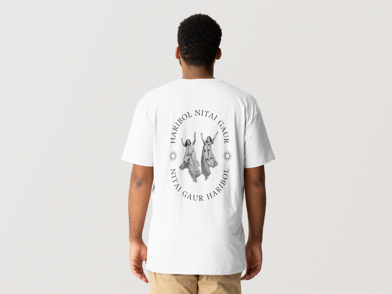Haribol Nitai Gaur Mono Tee