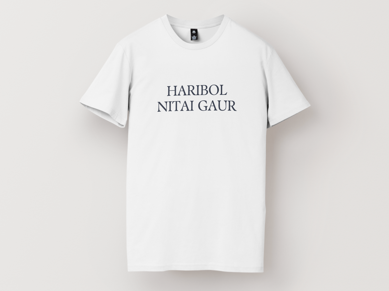 Haribol Nitai Gaur Mono Tee
