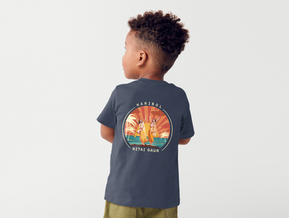 Haribol Nitai Gaur Kids Tee – Sankirtan Sunset