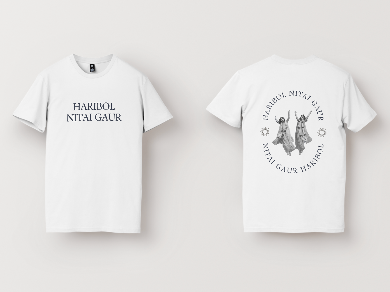 Haribol Nitai Gaur Mono Tee