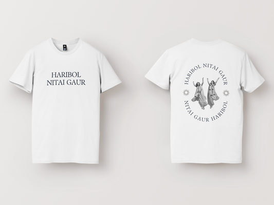 Haribol Nitai Gaur Mono Tee